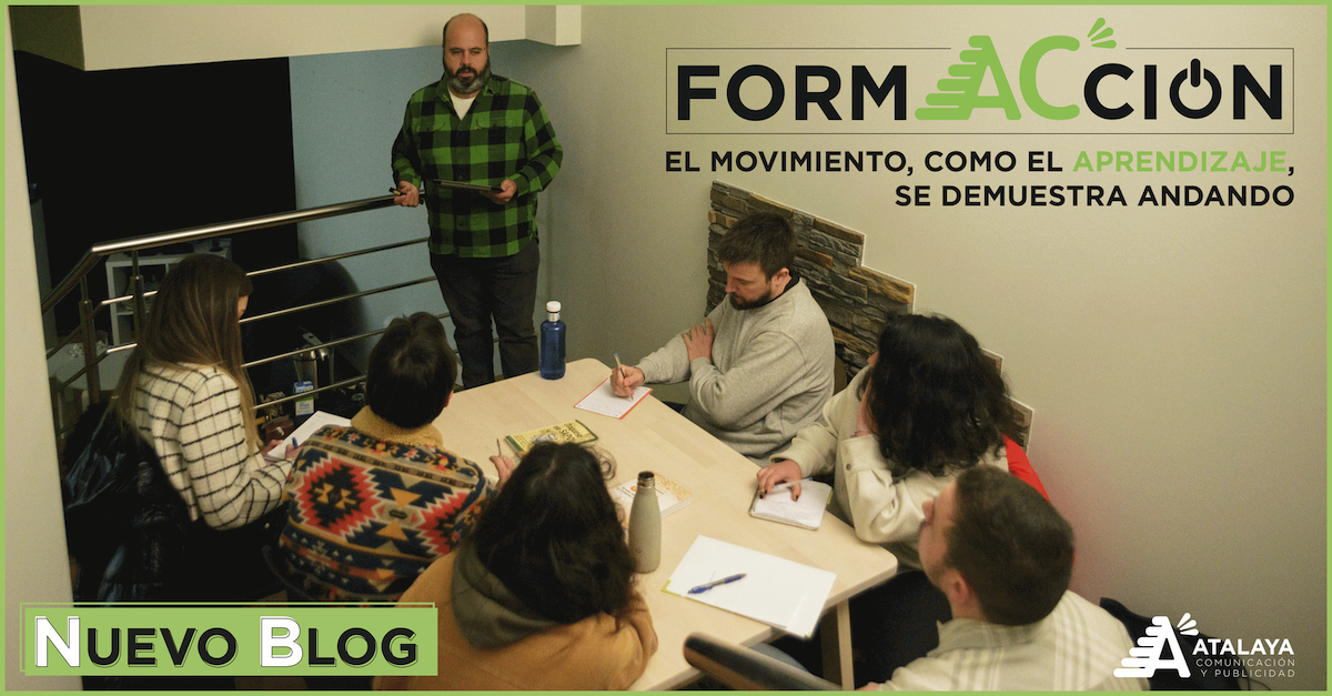 Formacción: el movimiento, como el aprendizaje, se demuestra andando 