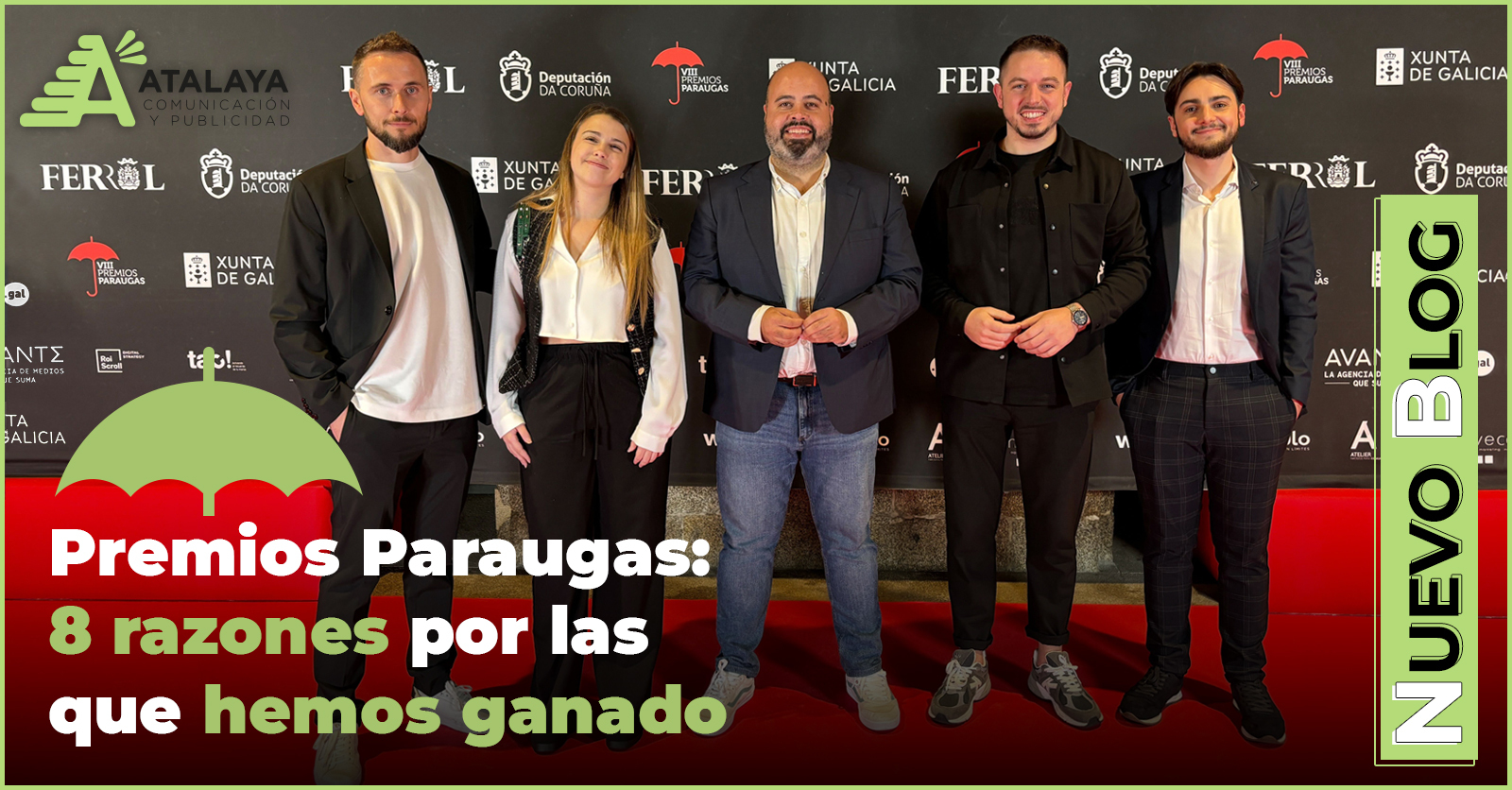 <strong>Premios Paraugas: 8 razones por las que hemos ganado</strong>